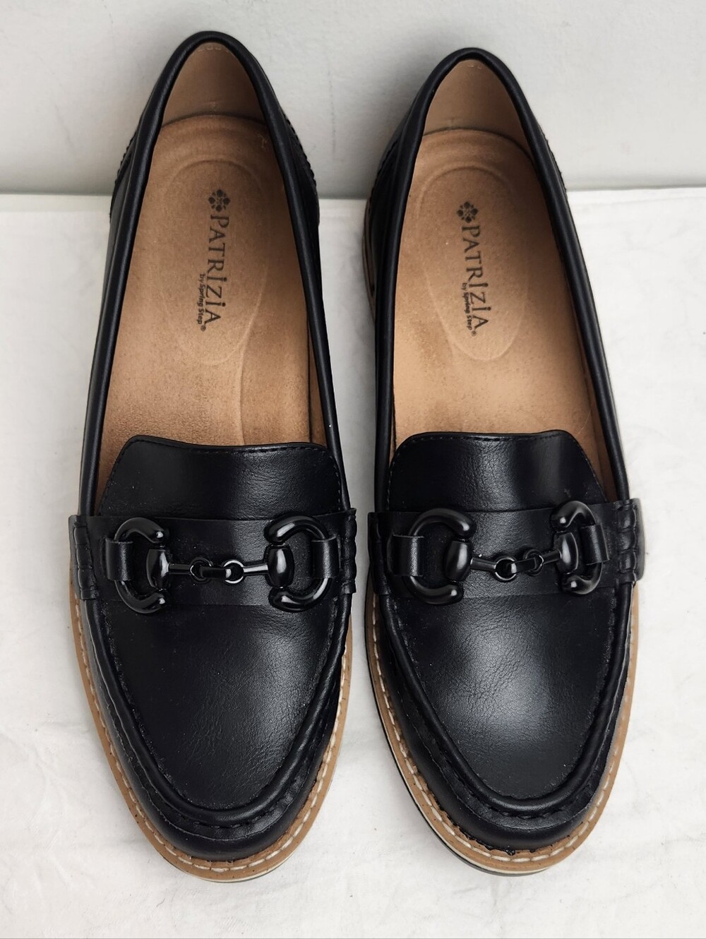 Patrizia Black & Tan Loafer